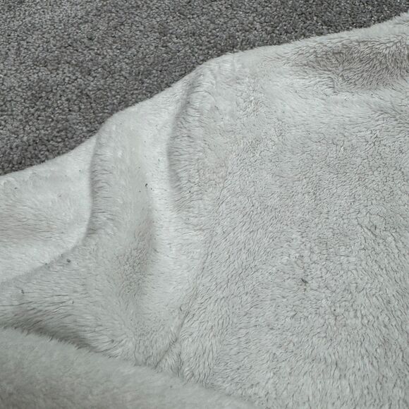 The North Face Osito Fleece Jacket Womens Small White Full Zip Pocket Outdoor - Picture 4 of 16